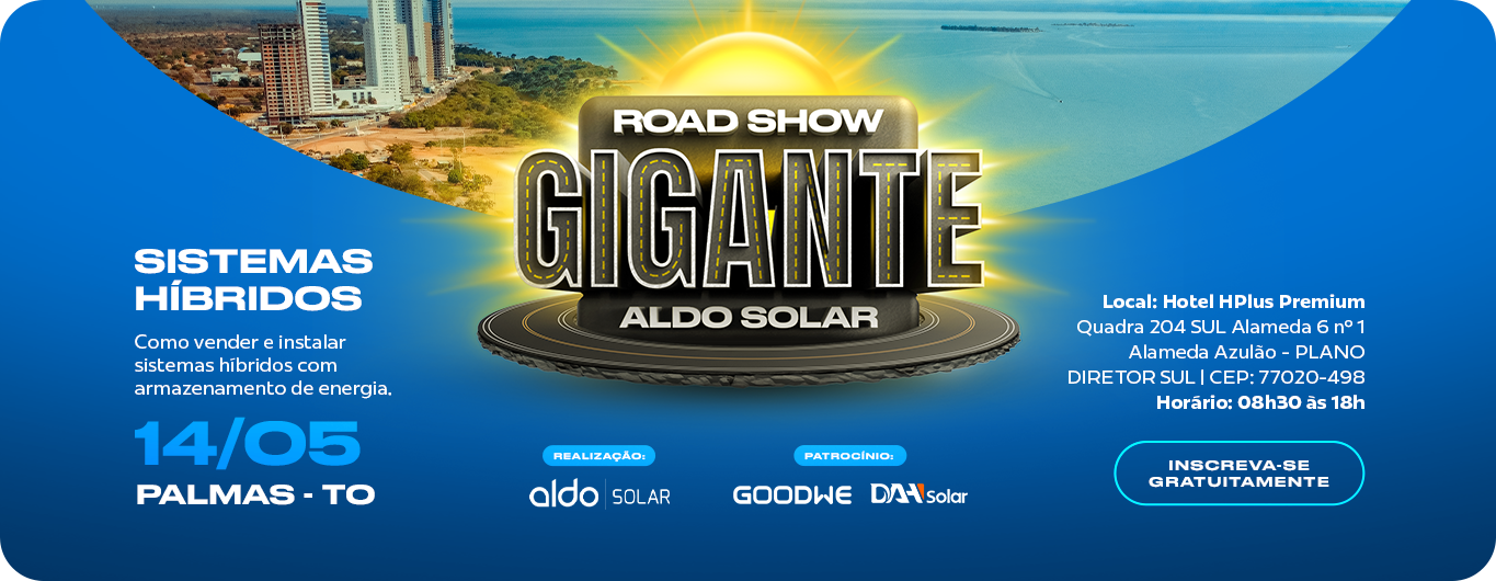 Roadshow Sistemas Híbridos em Palmas / TO