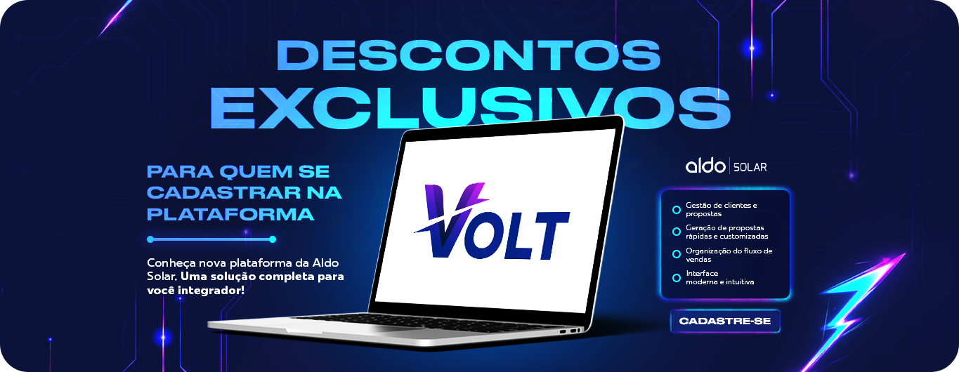 Volt sua nova Plataforma Aldo Solar